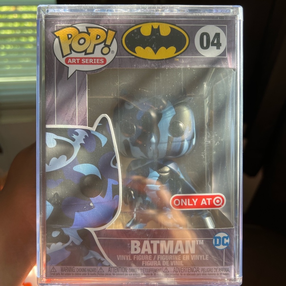Batman art series Funko pop! Never opened,still sealed, and mint condition.